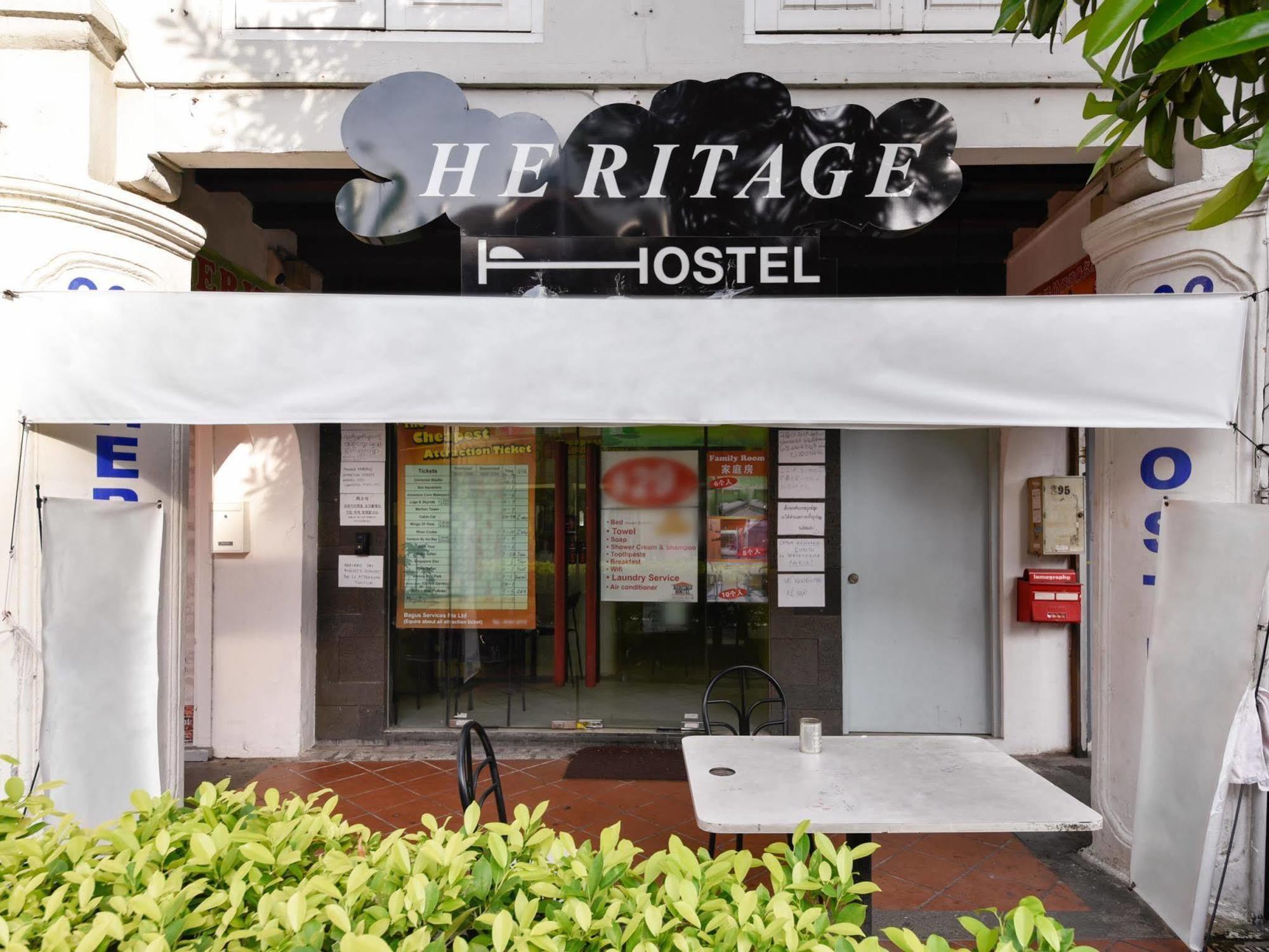 Heritage Hostel Сингапур Экстерьер фото